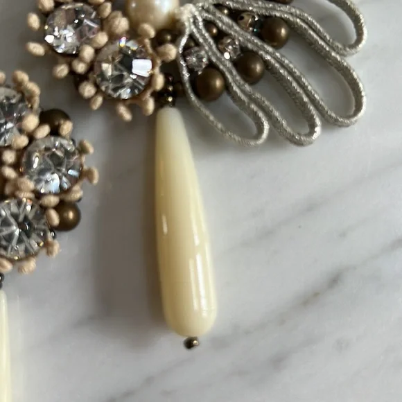 BHLDN Crystal Drop Earrings - Picture 3 of 5